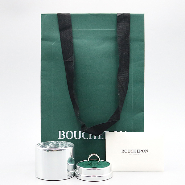 BOUCHERON(�ν���) JAL00293 ��Ʈ�� ���� ����� 18K ȭ��Ʈ��� ���� ��� ���� ���� - 16ȣ [�뱸��������] �̹���4 - ���̺��� �߰���ǰ