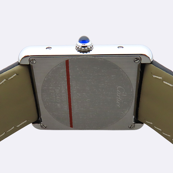 Cartier(��쿡) W1018355 TANK SOLO ��ũ �ַ� L������ ���� ���׹�� ������ð� [�λ꼾�Һ���] �̹���3 - ���̺��� �߰���ǰ