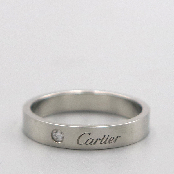 Cartier(쿡) B4098262 PT950(÷Ƽ) C de Cartier (C  쿡) 1Ʈ ̾ 4MM  - 22ȣ [뱸] ̹2 - ̺ ߰ǰ