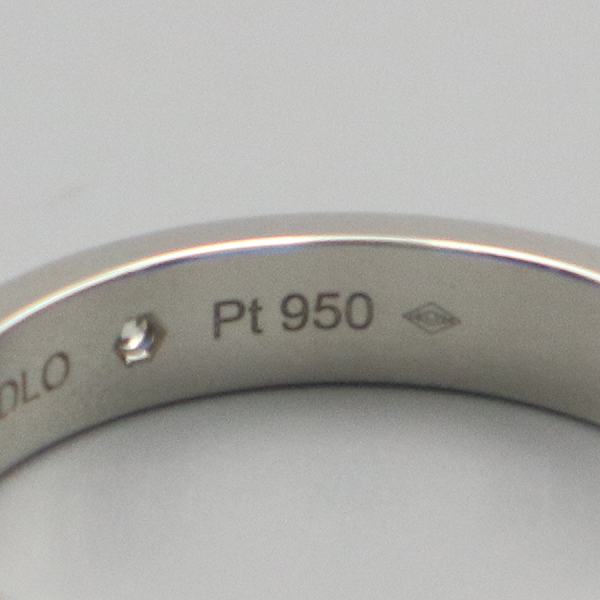 Cartier(쿡) B4098262 PT950(÷Ƽ) C de Cartier (C  쿡) 1Ʈ ̾ 4MM  - 22ȣ [뱸] ̹4 - ̺ ߰ǰ