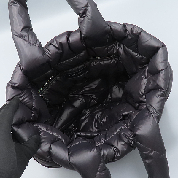 MiuMiu(�̿�̿�) 5BG240 ���� ���Ϸ� ���� �е� ���� ��Ʈ�� [��ź�Ե���] �̹���6 - ���̺��� �߰���ǰ