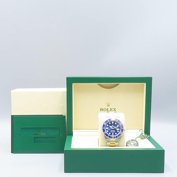 Rolex(�η���) 126613LB SUBMARINER DATE ���� ���긶���� 41MM û�� ���� �޺� ������ �ð� [��ź�Ե���] �̹���6 - ���̺��� �߰���ǰ