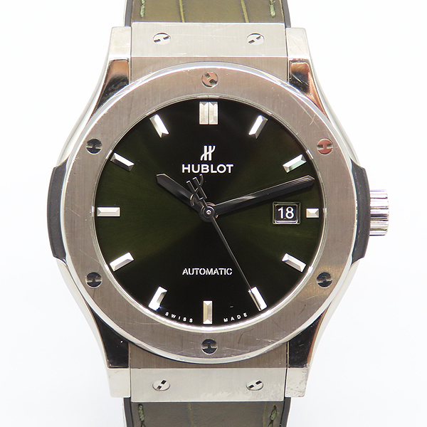 HUBLOT(������) 542.NX.8970.LR Ŭ���� ǻ�� ƼŸ�� �׸��� ���̾� ������� �����ƽ 42MM �����ð� [���̷Ե���]