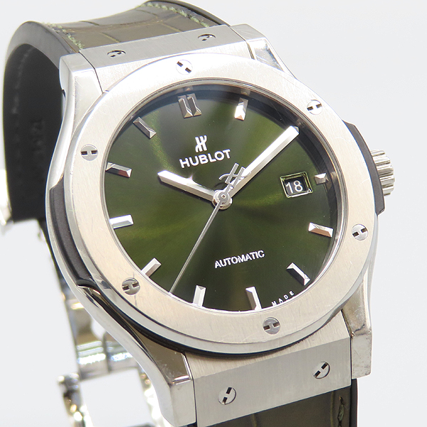 HUBLOT(������) 542.NX.8970.LR Ŭ���� ǻ�� ƼŸ�� �׸��� ���̾� ������� �����ƽ 42MM �����ð� [���̷Ե���] �̹���2 - ���̺��� �߰���ǰ