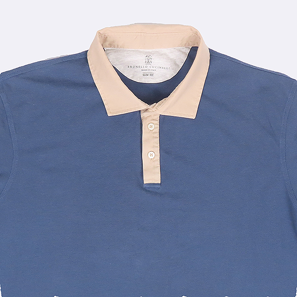 BRUNELLO CUCINELLI(���ڷ���ġ�ڸ�) ���� �÷� ������ PK ���� Ƽ���� - 3XL [��������] �̹���2 - ���̺��� �߰���ǰ