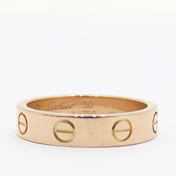 Cartier(��쿡) B4050750 18K ��ũ ��� 1����Ʈ ���̾� �̴� ���긵 4mm ���� - 50ȣ [��õ��] �̹���2 - ���̺��� �߰���ǰ