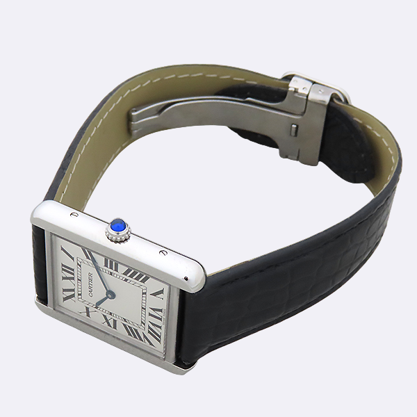 Cartier(��쿡) W1018355 TANK SOLO ��ũ �ַ� L������ ���� ���׹�� ������ð� [�λ꼾�Һ���] �̹���2 - ���̺��� �߰���ǰ