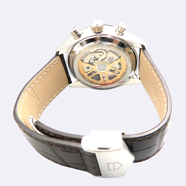 Tag Heuer(�±�ȣ�̾�) CBN2012-0 42MM CARRERA(���) Į���� ȣ�̾�02 ��ũ �׷��� ���̾� ũ�γ�׷��� �����ƽ �ý���� ���׹�� ������ð� [��������] �̹���3 - ���̺��� �߰���ǰ