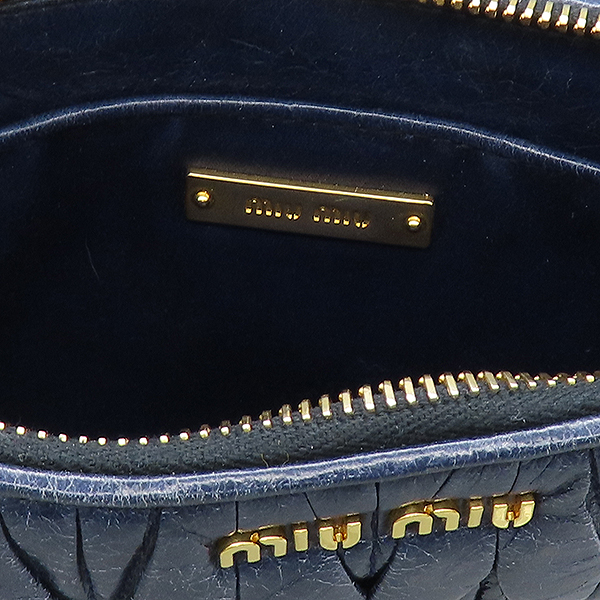 MiuMiu(�̿�̿�) 5NE455 ���� ���� ���̺� ���� ���� �ΰ� ���� �Ŀ�ġ Ŭ��ġ [��������] �̹���5 - ���̺��� �߰���ǰ