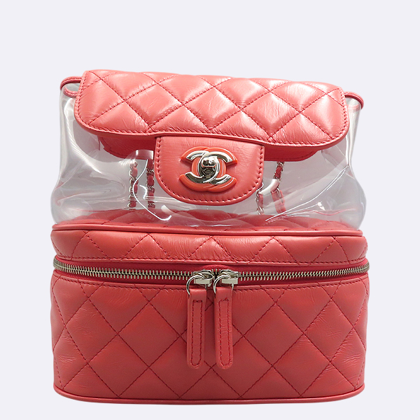 Chanel() A57826 ũ  Ƽ ÷ Ŭ PVC  [] ̹2 - ̺ ߰ǰ