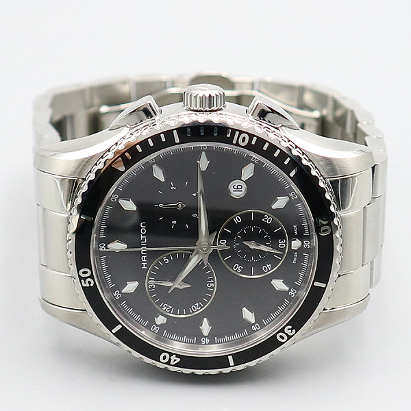 HAMILTON(�ع���) H37512131 �������(Jazzmaster) 44MM ���� ũ�γ�׷��� ���� ���� ���̾� ��ƿ ��� ������ �ð� [�뱸��������] �̹���2 - ���̺��� �߰���ǰ