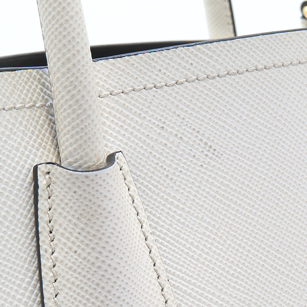 Prada() 1BG887 BIANCO ÷ SAFFIANO(ǾƳ) CUIR κ  ﰢ ΰ  Ʈ +  Ʈ 2WAY [õ] ̹5 - ̺ ߰ǰ