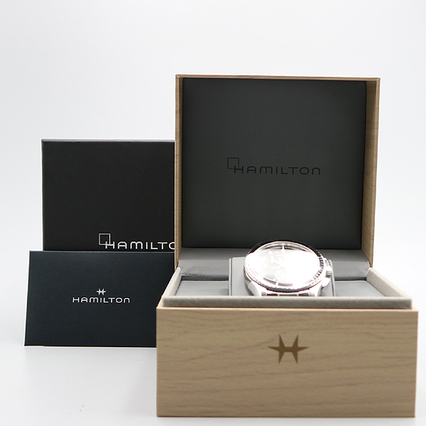 HAMILTON(�ع���) H37512131 �������(Jazzmaster) 44MM ���� ũ�γ�׷��� ���� ���� ���̾� ��ƿ ��� ������ �ð� [�뱸��������] �̹���6 - ���̺��� �߰���ǰ