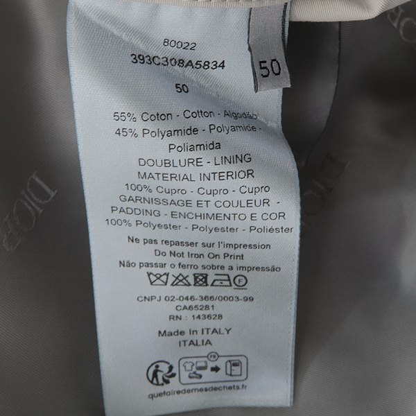 Dior(ũî) 393C308A5834 ׷ ũ ư 丸 ĵ ī Ʈ - L (50) [] ̹4 - ̺ ߰ǰ