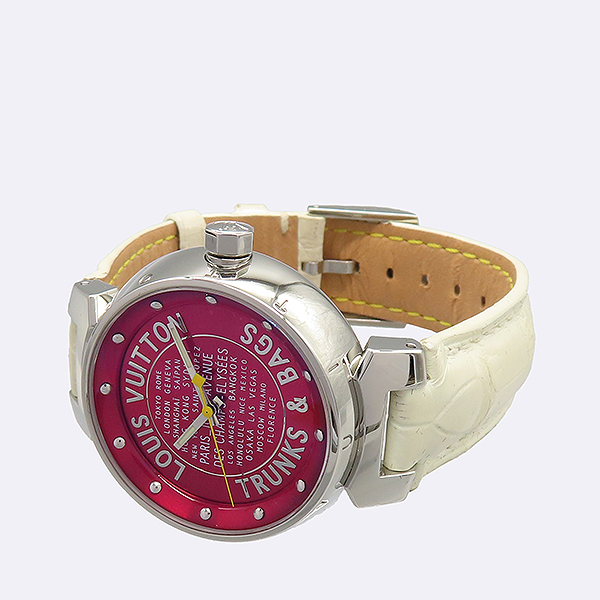 Louis Vuitton(���̺���) Q131A ���� ���̾� ���θ� �ΰ� �ε��� ���� 34MM ���� ��� �ð� [��������] �̹���2 - ���̺��� �߰���ǰ