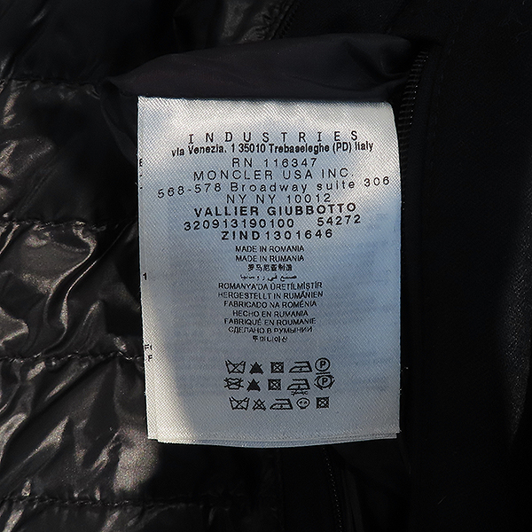 MONCLER(��Ŭ����) ���̺� �÷� VALLIER (�߸�����) ������ �е� ���� + ���� SET - 5������ [��������] �̹���5 - ���̺��� �߰���ǰ