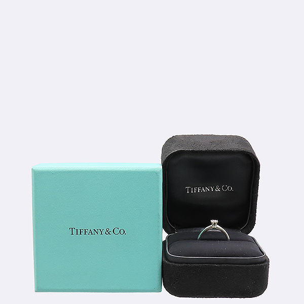 Tiffany(Ƽ�Ĵ�) 31231892 PT950 �÷�Ƽ�� ��� 1P ���̾Ƹ�� 0.19CT �������� - 9ȣ [��������] �̹���5 - ���̺��� �߰���ǰ