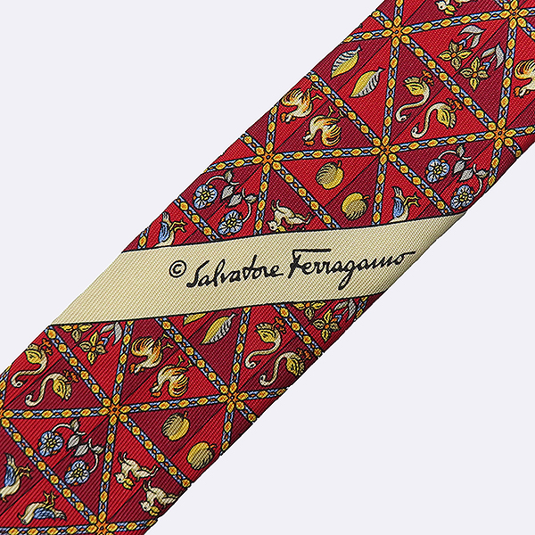 Ferragamo(��󰡸�) ���� �÷� 100% ��ũ ��Ÿ�� [��������] �̹���3 - ���̺��� �߰���ǰ