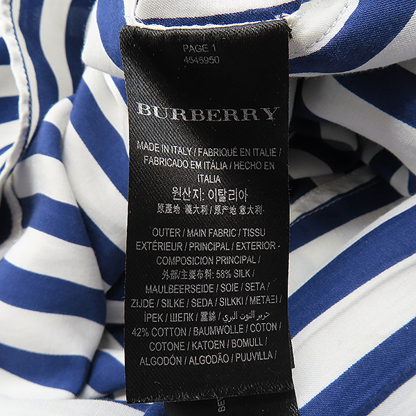 Burberry(������) 4545950 ��ũ ��ư ȥ�� ���� ��Ʈ������ ������ ����콺 -38 [��������] �̹���6 - ���̺��� �߰���ǰ