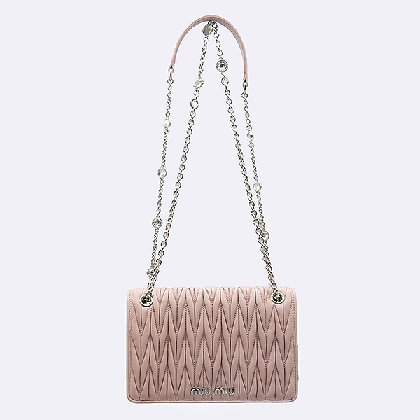 MiuMiu(�̿�̿�) 5BP065 ��ũ ���� ���׶�� ü�� ����� [��������] �̹���2 - ���̺��� �߰���ǰ