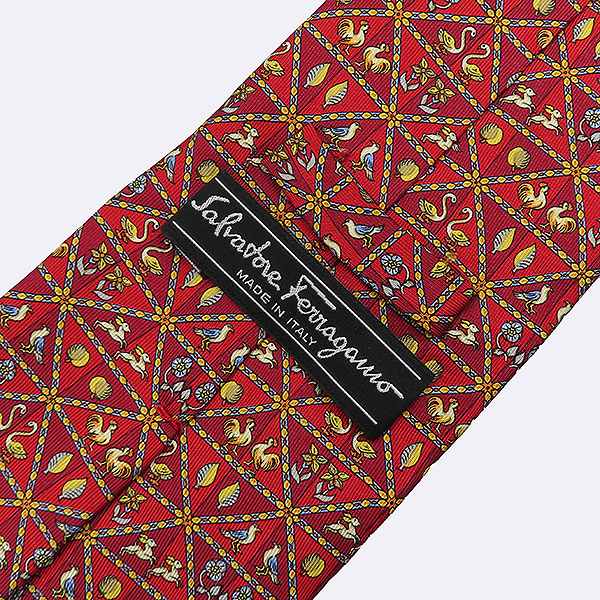 Ferragamo(��󰡸�) ���� �÷� 100% ��ũ ��Ÿ�� [��������] �̹���2 - ���̺��� �߰���ǰ