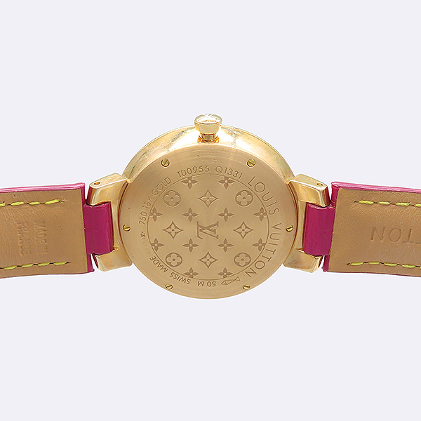Louis Vuitton(���̺���) Q1331 18K ��� ���� ���̾� ���� �ƹ� �����ƽ 35MM �Ǿ�� �ð� [��������] �̹���4 - ���̺��� �߰���ǰ