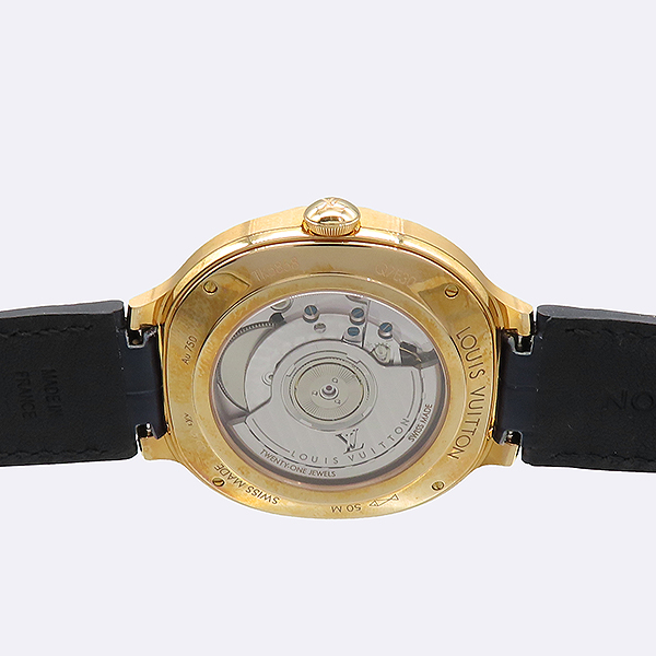 Louis Vuitton(���̺���) Q7E30 18K ��� ���� ���� ���̾� ������ GMT �����ƽ 39MM �Ǿ� ���� �ð� [��������] �̹���4 - ���̺��� �߰���ǰ