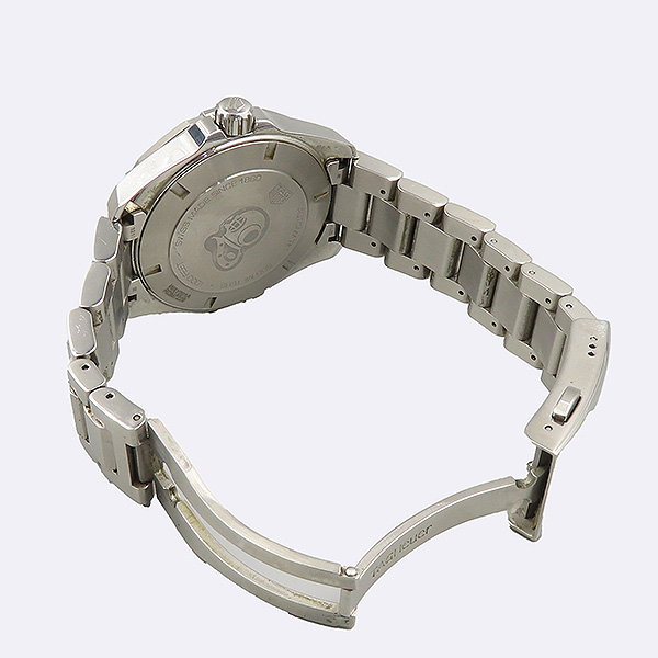 Tag Heuer(�±�ȣ�̾�) WAY201A Aquaracer(�����Ʒ��̼�) 300M ���� ���̾� ����� ���� 43MM ����Ʈ Į����5 �����ƽ ��ƿ ������ �ð� [��������] �̹���4 - ���̺��� �߰���ǰ