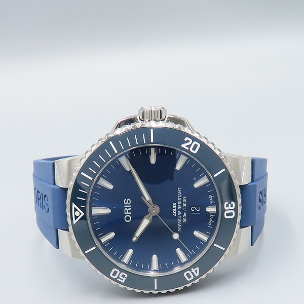 ORIS(������) 01 773 7789 4135 Aquis ������ ����Ʈ 43.5MM ���� ���̾� �����ƽ ������� ���� �ð� [��ź�Ե���] �̹���2 - ���̺��� �߰���ǰ