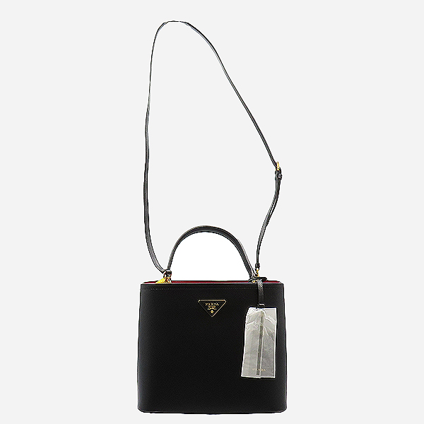 Prada(�����) 1BA211 NERO ���� ���ǾƳ� �ĴϿ� �κ��� ��Ʈ�� + �����Ʈ�� 2WAY [���ε�������] �̹���4 - ���̺��� �߰���ǰ