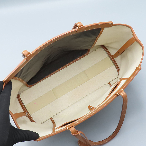 GOYARD(���ߵ�) ���� ĵ���� ź ���� BELLECHASSE ������ ������ PM ��Ʈ�� [��ź�Ե���] �̹���6 - ���̺��� �߰���ǰ