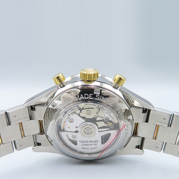 Tag Heuer(�±�ȣ�̾�) CV2050 ��� Į���� 16 ũ�γ�׷��� �ý���� �����ƽ ���� �ð� [��ź�Ե���] �̹���6 - ���̺��� �߰���ǰ