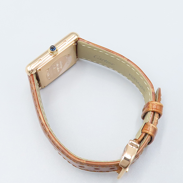 Cartier(��쿡) WGTA0010 18K ��� TANK LOUIS ��ũ ���� ���� �Ŵ��� ���ε� ���׹�� ���� �ð� [��ź�Ե���] �̹���4 - ���̺��� �߰���ǰ