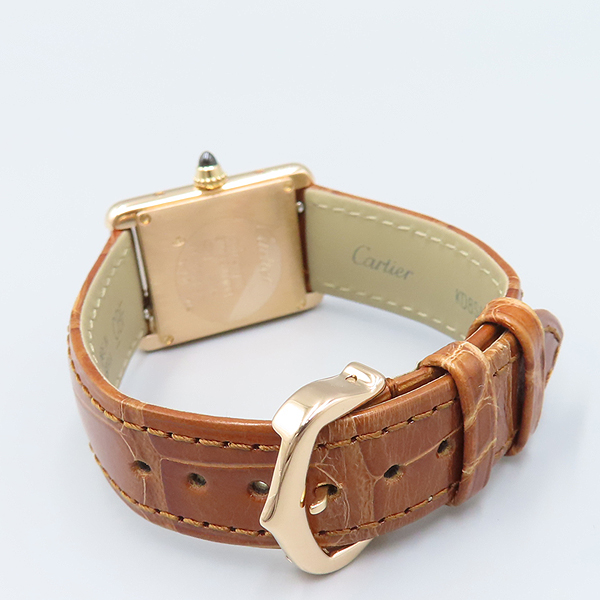 Cartier(��쿡) WGTA0010 18K ��� TANK LOUIS ��ũ ���� ���� �Ŵ��� ���ε� ���׹�� ���� �ð� [��ź�Ե���] �̹���5 - ���̺��� �߰���ǰ