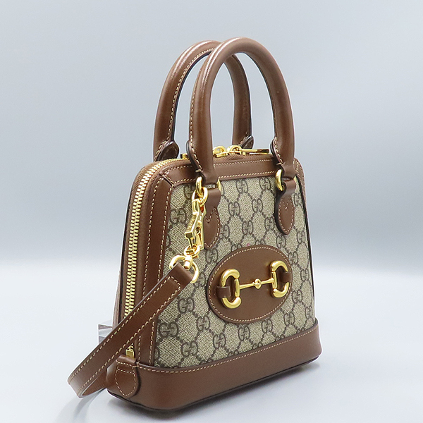 Gucci(����) 640716 ���� ���� GG ������ ĵ���� Ȧ���� 1955 �̴� ž �ڵ� ��Ʈ�� + �����Ʈ�� 2WAY [��ź�Ե���] �̹���3 - ���̺��� �߰���ǰ
