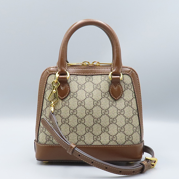 Gucci(����) 640716 ���� ���� GG ������ ĵ���� Ȧ���� 1955 �̴� ž �ڵ� ��Ʈ�� + �����Ʈ�� 2WAY [��ź�Ե���] �̹���4 - ���̺��� �߰���ǰ