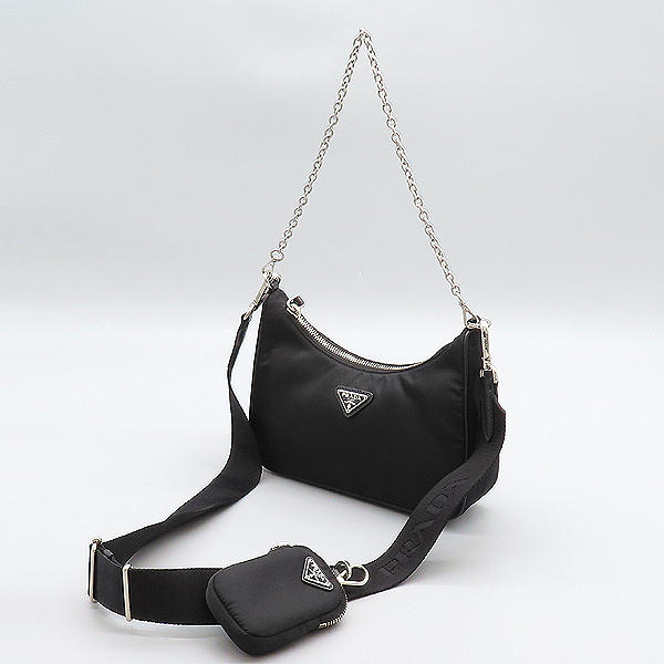 Prada(�����) 1BH204 ���� ������� 2005 �����Ϸ� ���ǾƳ� Ʈ���� ü�� ����� + ũ�ν� ��Ʈ�� 2WAY [���̷Ե���] �̹���3 - ���̺��� �߰���ǰ