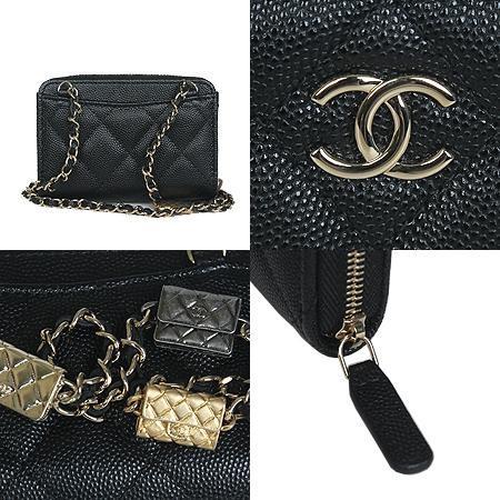 Chanel(����) AP2402 COCO ���� WOC Ŭ���� ĳ��� ü�� ũ�ν���(���ֻ���) �̹���4 - ���̺��� �߰���ǰ