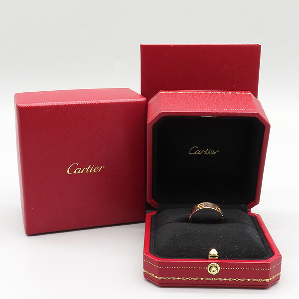 Cartier(��쿡) B4084855 AU750 18K ��ũ��� LOVE RING ���긵 5.5MM ����  [���̷Ե���] �̹���6 - ���̺��� �߰���ǰ