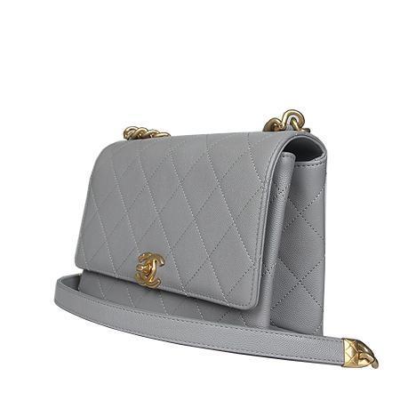 Chanel(����) AS2764 COCO ��Ƽ�� ���� �׷��� ĳ��� ���� ü�� ũ�ν���(���ֻ���) �̹���3 - ���̺��� �߰���ǰ