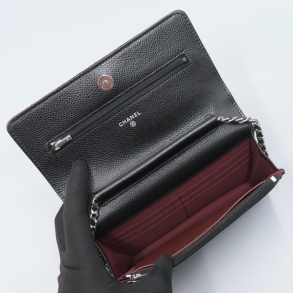 Chanel(����) AP0250 ���� ĳ��Ų Ŭ���� CC �ǹ���Ż WOC ü�� ũ�ν��� [��ź�Ե���] �̹���7 - ���̺��� �߰���ǰ