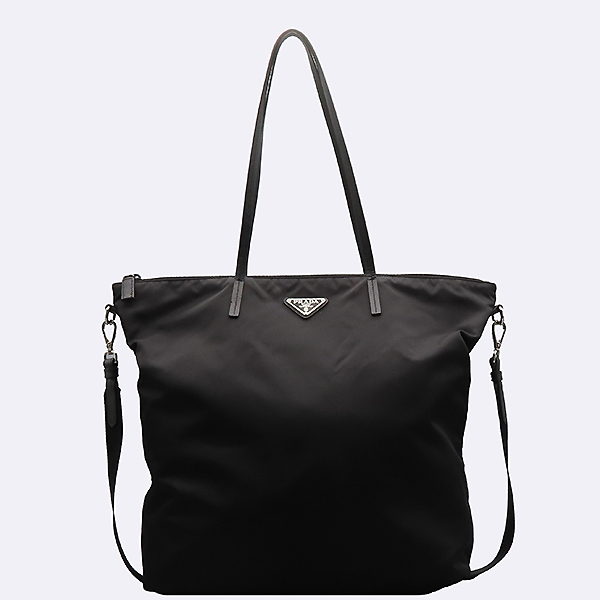 Prada(�����) 1BG189 NERO ���� TESSUTO �׼��� ���ڳ� ���� �ﰢ �ΰ� ��Ʈ�� + �����Ʈ�� 2WAY [�ϻ�Ե���] �̹���2 - ���̺��� �߰���ǰ