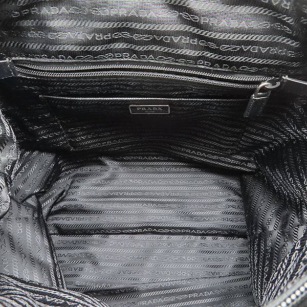 Prada(�����) 1BG189 NERO ���� TESSUTO �׼��� ���ڳ� ���� �ﰢ �ΰ� ��Ʈ�� + �����Ʈ�� 2WAY [�ϻ�Ե���] �̹���6 - ���̺��� �߰���ǰ