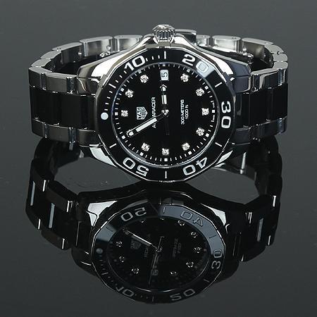 Tag Heuer(�±�ȣ�̾�) WAY131C.BA0913 10����Ʈ ����� AQUARACER �����Ʒ��̼� 35MM ���� ��ƿ ������ð�(���ֻ���) �̹���2 - ���̺��� �߰���ǰ