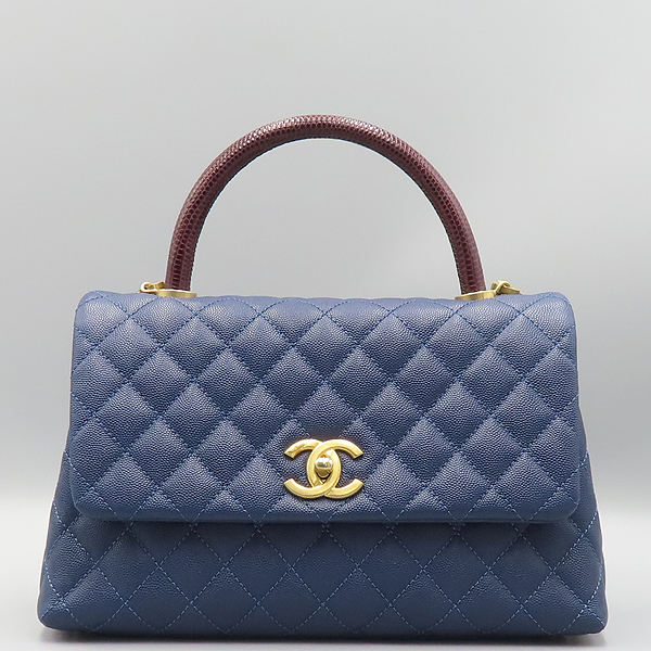 Chanel(����) A92991 ���̺� ĳ��Ų ���� �ΰ� �����ڵ� �̵�� �÷� ��Ʈ�� + ü�ν�Ʈ�� 2WAY [��ź�Ե���] �̹���2 - ���̺��� �߰���ǰ