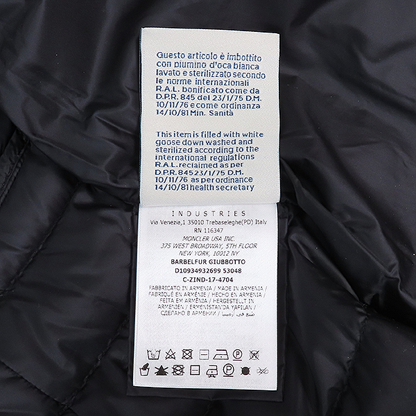 MONCLER(��Ŭ����) ���� �÷� ���Ϸ� BARBELFUR �ٺ� �� ������ �淮 �ĵ� �� �е� ���� - 3������ [��������] �̹���7 - ���̺��� �߰���ǰ