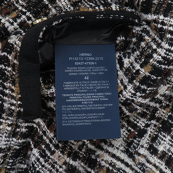 HERNO(������) PI1321D Ʈ���� ���� ������  �е� ���� - 42 [��������] �̹���5 - ���̺��� �߰���ǰ