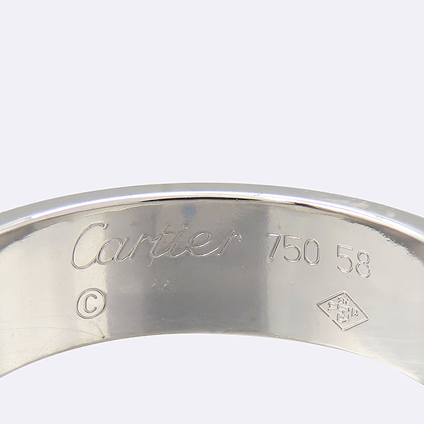Cartier(��쿡) B4084700 18K ȭ��Ʈ ��� ���� 5.5mm ���� -58ȣ [��������] �̹���3 - ���̺��� �߰���ǰ