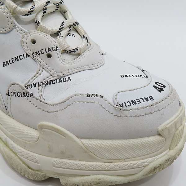 Balenciaga(�߷��þư�) 536737 ȭ��Ʈ ���� �ÿ��� �ΰ� Ʈ���� S ������ ����Ŀ�� - 40������ [��õ��] �̹���6 - ���̺��� �߰���ǰ