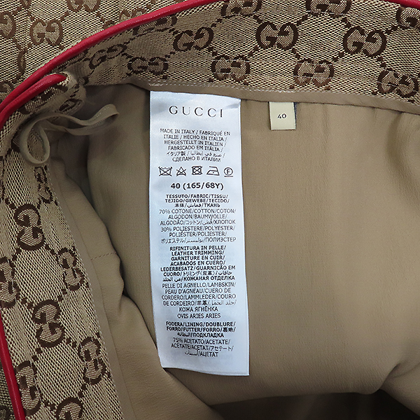 Gucci(����) 744808 GG ĵ���� A���� ������ ��ĿƮ - 40 [��������] �̹���5 - ���̺��� �߰���ǰ